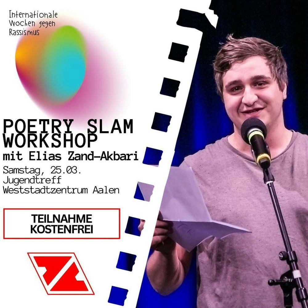 Poetry Slam mit Elias Zand-Akbari